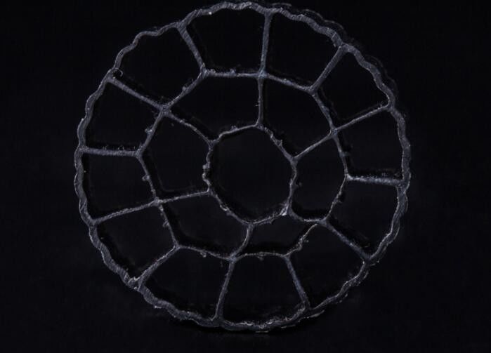 바이오 셀 필터 매체 이동 침대 필터 500m2/m3