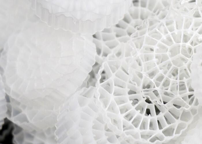 산업용 수처리 바이오 셀 필터 매체 육상 기반 MBBR 떠있는 운반기