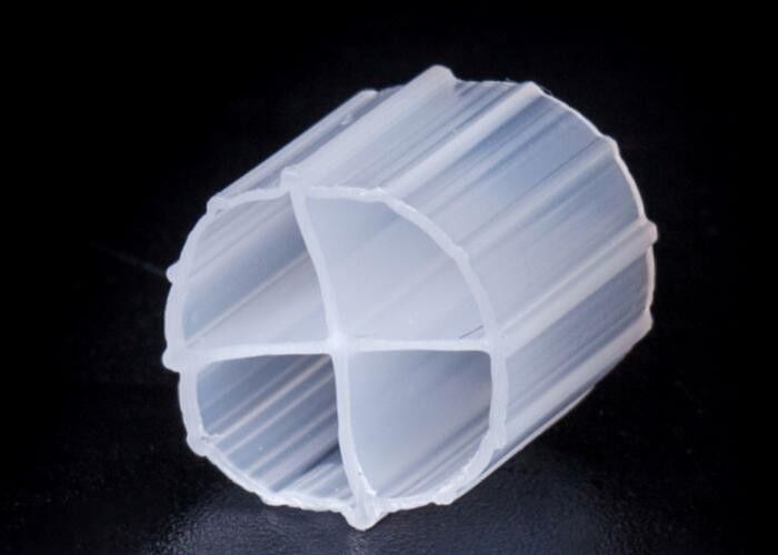 생선 연못 물 처리 MBBR 운반자 바이오 필터 미디어 흰색