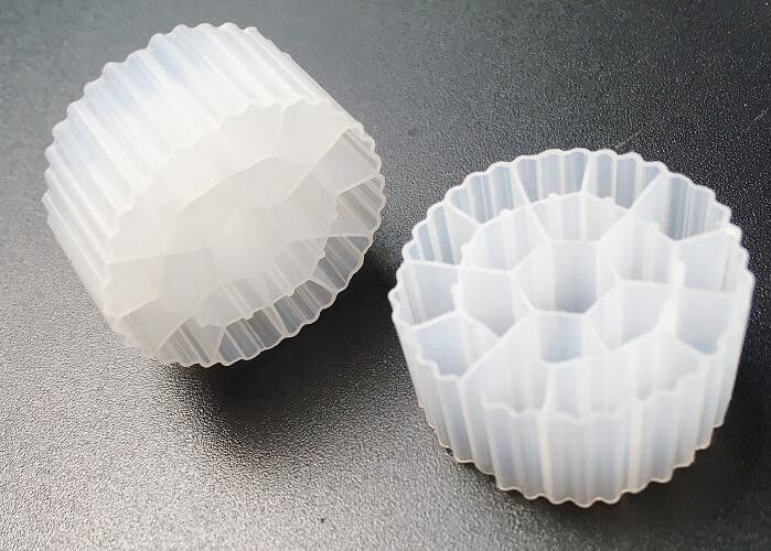 화이트 컬러 25*12mm Mbbr 바이오 미디어 이파스 프로세스 보드 코드 제거