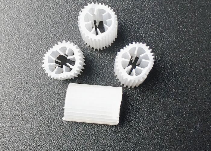 에어로빅 탱크 K3 바이오 미디어 MBBR 미디어 이동 침대 바이오 필터 5*10mm 흰색