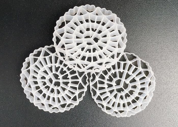 PE63 꽃 모양 MBBR 바이오 미디어 대면적 1200m2/m3