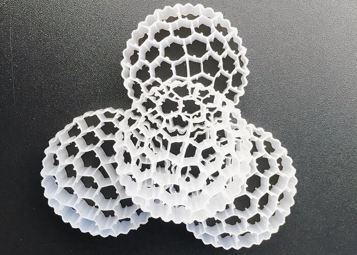 38 홀 대면적 25*10mm K1 필터 매체 Fda 안전 에코 화이트 컬러 재료