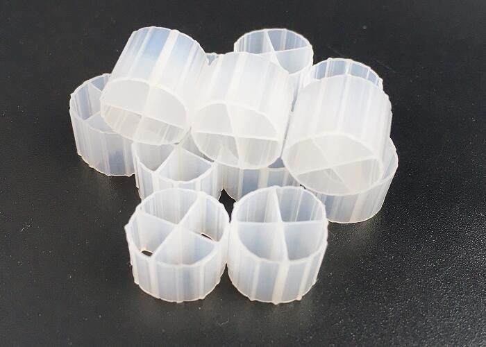 고효율 MBBR 바이오 미디어 K1 마이크로 미디어 12mm X 9mm 흰색