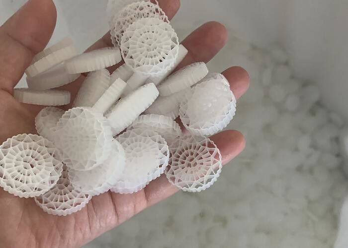 순결 HDPE 63 홀 MBBR 필터 매체