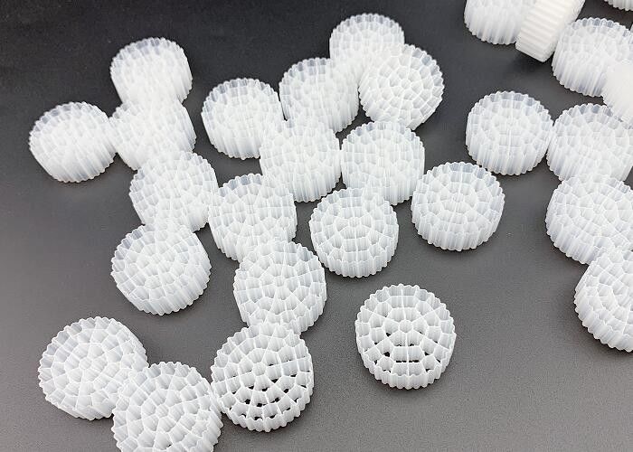 MBBR 바이오 볼 하수 처리 플라스틱 필터 매체 25*10MM