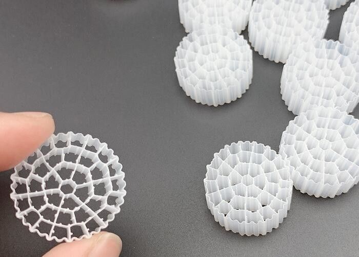 MBBR 바이오 볼 하수 처리 플라스틱 필터 매체 25*10MM