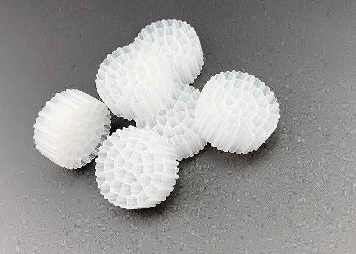 물 처리 대면적 MBBR 바이오 셀 필터 매체 25*10MM