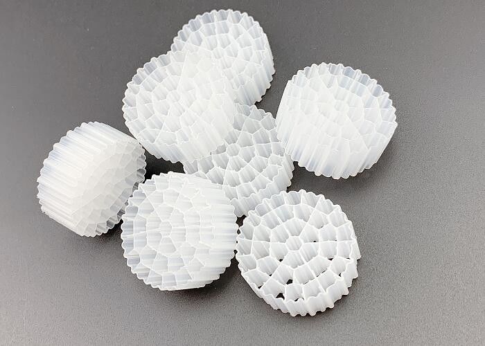 흰색 HDPE K1 필터 매체 PE37