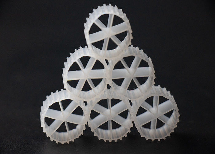 A/O 기술 화이트 컬러 HDPE Mbbr 캐리어 래피드 바이오 필름