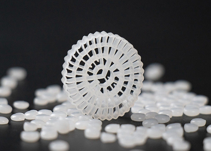 HDPE 화이트 컬러 이동 베드 바이오 필름 원자로 빠른 성장