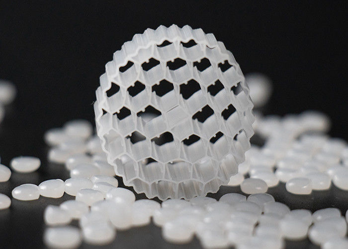 Mbbr 바이오모버 흰색 38 방 바이오 필터 미디어 수산물 재배