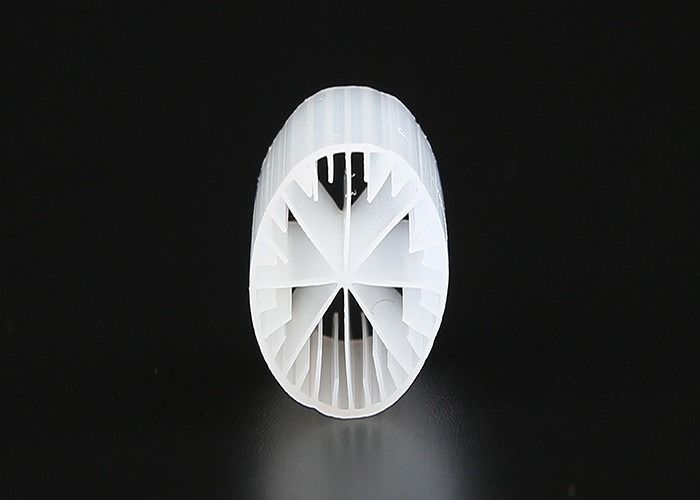 흰색 MBBR 필터 매체 15*15mm 크기 폐수 처리용 HDPE 물질