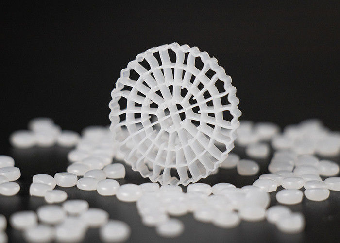 액티브셀 화이트 PE64 MBBR 바이오 필터 미디어 처녀 HDPE 물질