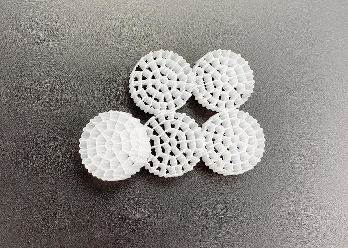 폐수 필터 매체 MBBR 이동 침대 바이오 필름 원자로 HDPE