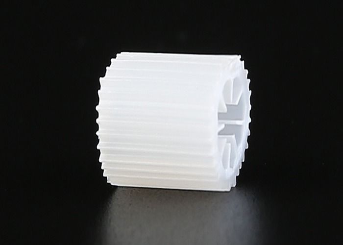 바이오 셀 필터 미디어 버진 HIPS 재료 5*10mm 크기 MBBR 바이오 미디어