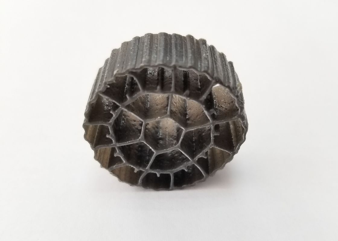 25mm x 12mm 다채로운 MBBR 필터 매체 HDPE 물질 PE06 바이오 매체