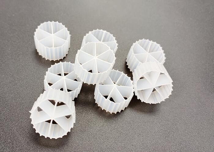 바이오 셀 바이오 캐리어 PE04 6 방 MBBR 바이오 볼 필터 매체