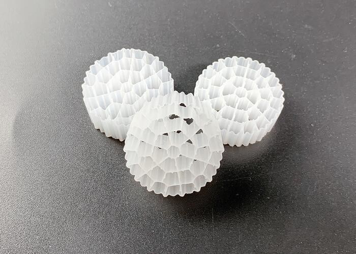 이동 침실 바이오 필름 원자로 떠있는 우물 칼드네스 필터 미디어 37 방 800m2/m3