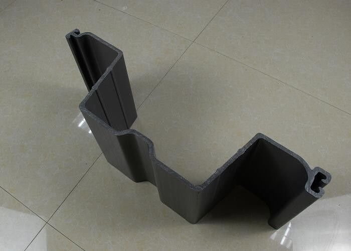 비닐 PVC 추출 플라스틱 시트 U 모양의 비색