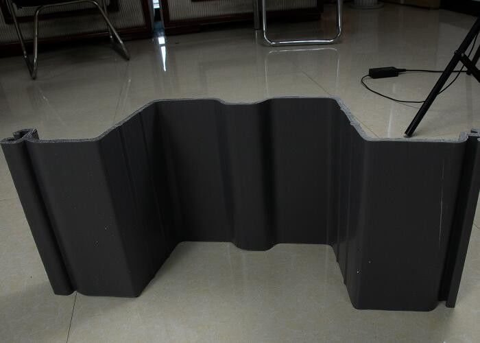 재활용 된 플라스틱 PVC 시트 스파일 물 제어 솔루션 회색