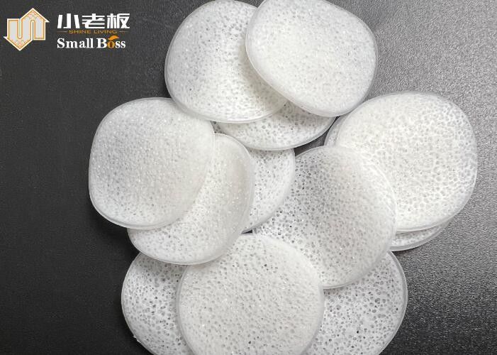 버진 PE 밀도 0.95g/Cm3 MBBR 필터 매체 흰색 둥근 모양 떠